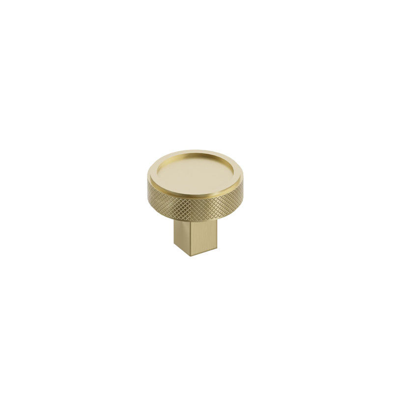 Poignée de meuble Emtek Select, Laiton satiné, 1 3/8"