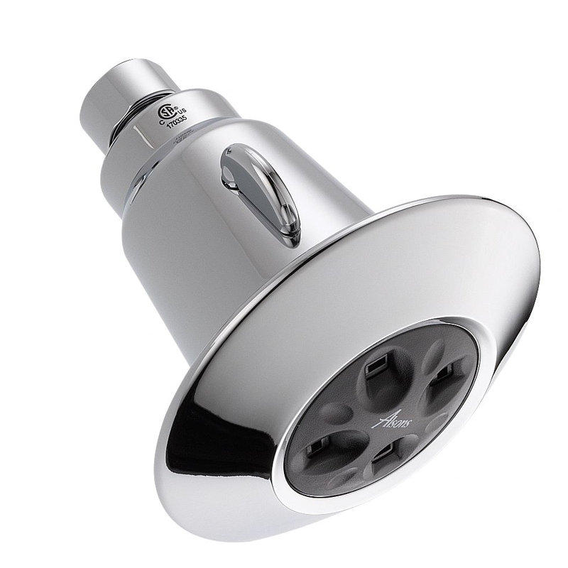 Universal Showering Components 2.5 GPM Shower Head with H2okinetic Technology