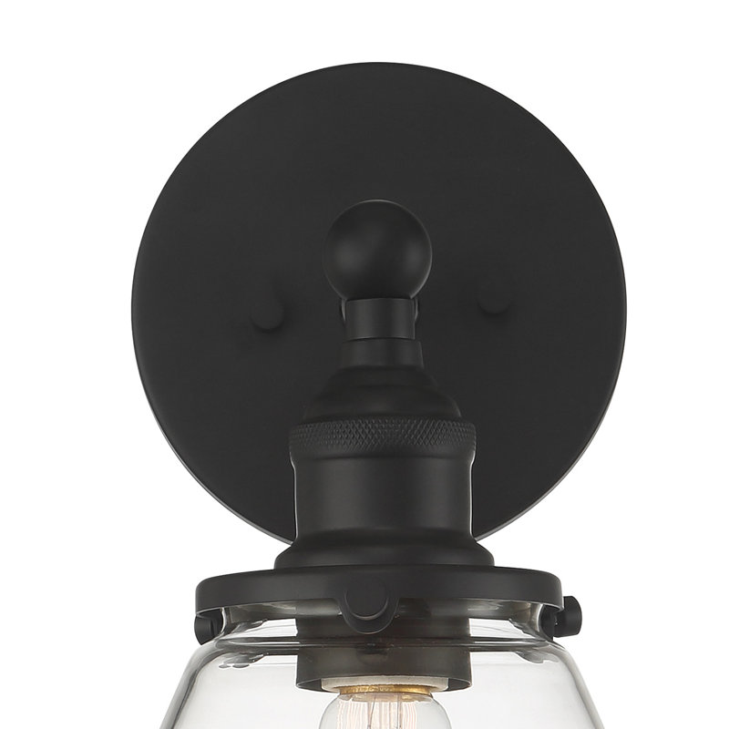 Breakwater Bay Adeen - 1 Lt Wall Sconce, Coal