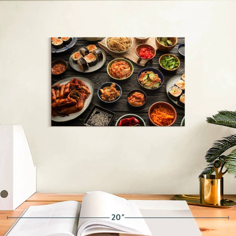 Cuisine coréenne Yarlin, H 8 po x l 12 po