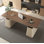 Rectangular Solid Wood Electric Lifting Desk