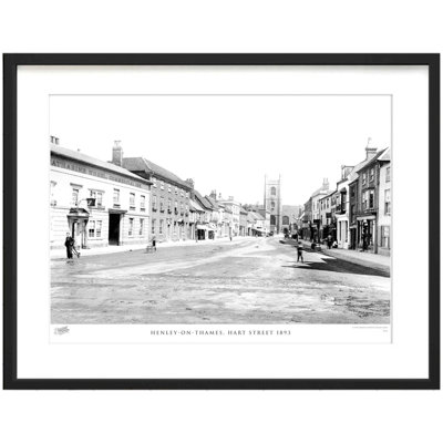 Henley On Thames, Hart Street 1893 by Francis Frith - Single Picture Frame Print