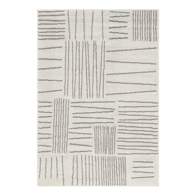 Anaka Striped Indoor Rug, Rectangle 4'1" x 6'1"