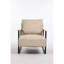 Chaise d'appoint en cuir