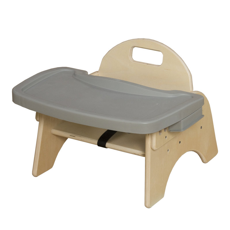 Chaise pour bébé avec plateau réglable - hauteur de siège de 5 po, 5"