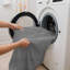 Doublure de rideau de douche simple en tissu imperméable avec aimants Kidd-112399612-113246296