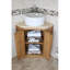 Deer 550mm Single Bathroom Vanity with Vessel Ceramic Basin