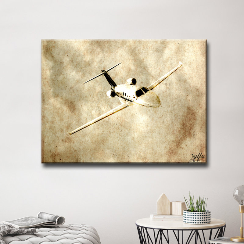 «Flying By Faith», art sur toile, H 30 po x l 40 po