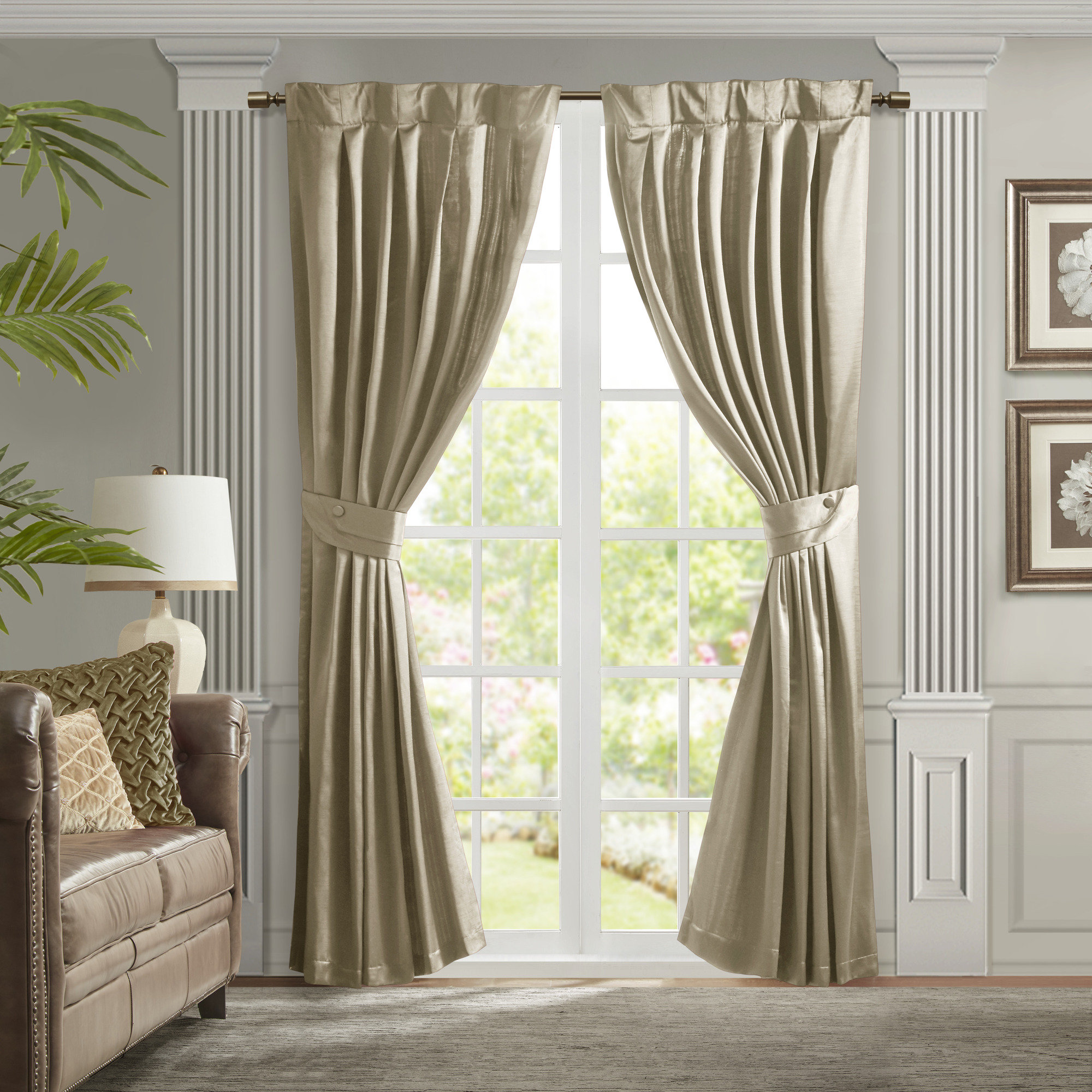 Croscill Classics Curtain Panel with Tieback (Single) & Reviews | Wayfair