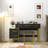 Black Dresser Table Desk with Mirror Makeup Vanities with 4 Drawers 29.53"H x 17.72"D x 39.37"W-917577099