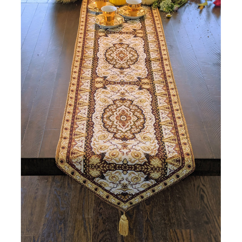 Bree Floral Table Runner, 54" L x 13" W