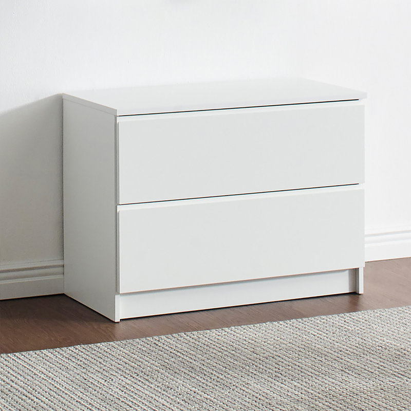 White Wood Closet System