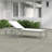 Bashira Outdoor Patio 2 Piece Single Chaise and Table Set-23592919