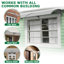 Auvent de porte pour auvent-126028284-126028287