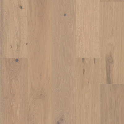 Plancher de bois franc d'ingénierie imperméable T délicatement 5/16 po x l 7,5 po x