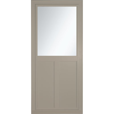 Porte de tempête avec écran escamotable 80 Series Highview (poignée vendue séparément)