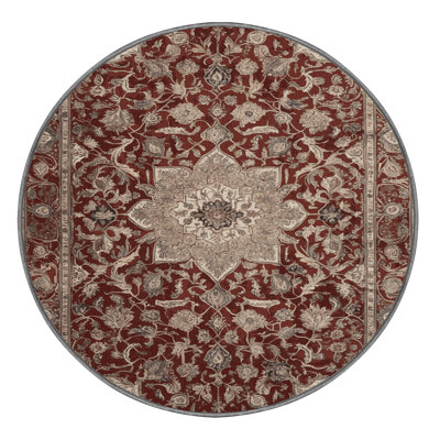 Machine Washable Persian Gray Area Rug