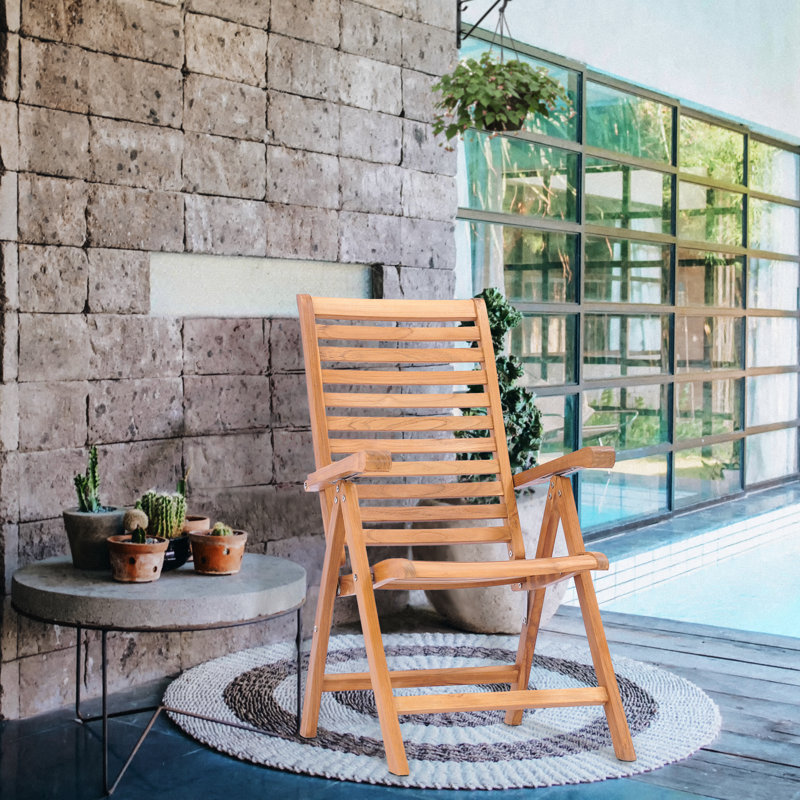 Francisco Outdoor Teak Dining Armchair