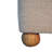 Rexine Upholstered Ottoman