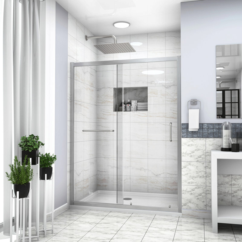 Paroi de douche coulissante simple