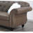 Dark Coffee Breathable Leatherette Formal Luxury Look 1pc Loveseat w Pillows Living Room Furniture 2-Seat Couch