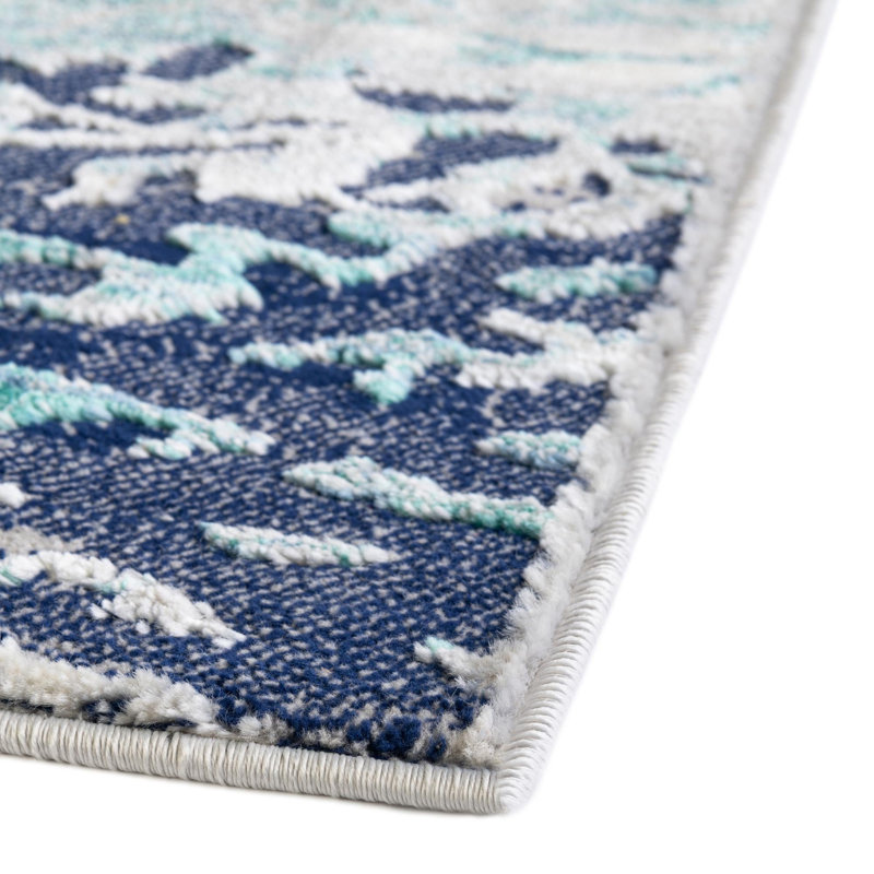 Sutter Polypropylene Plastic Rug, Rectangle 5'3" x 8'