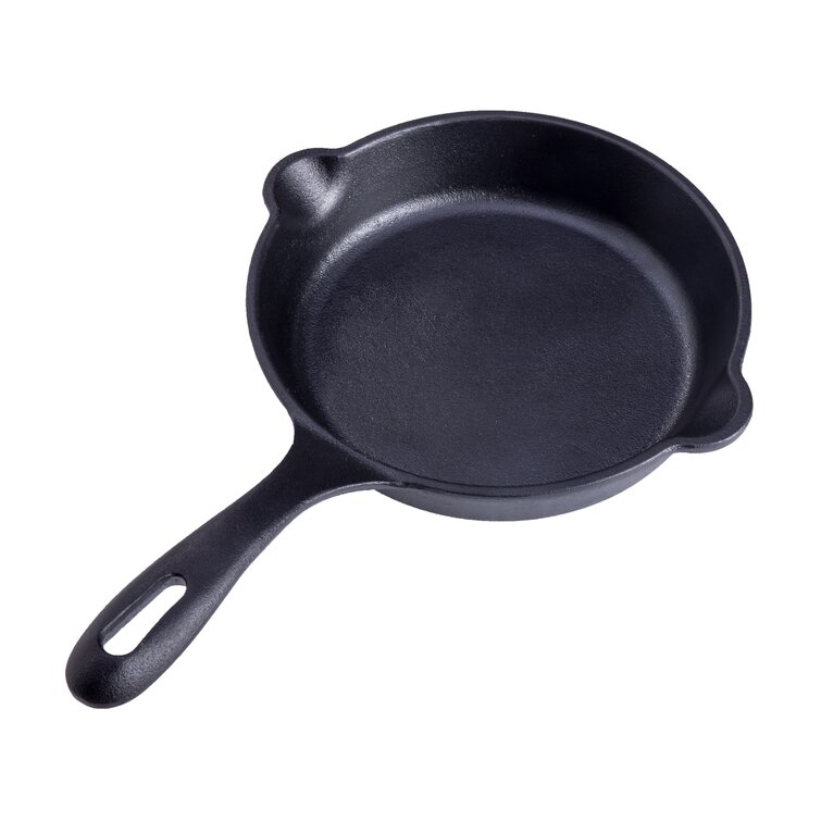 Victoria 6-Inch Cast Iron Skillet, Seasoned Cast Iron Frying Pan with Long  Handle, Made in Colombia 