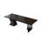 62.99"Rectangular black pine writing desk-1979400969