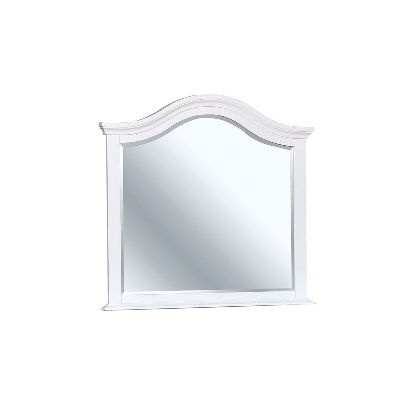 Miroir traditionnel l 38,4 po, blanc