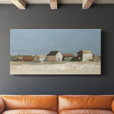 Seafront Shanties II - Toile tendue avec châssis - Prêt à accrocher