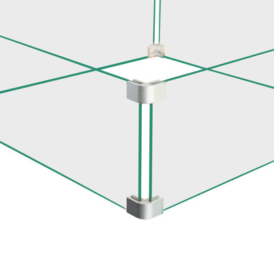 LSI Square Fire Pit Flame Guard