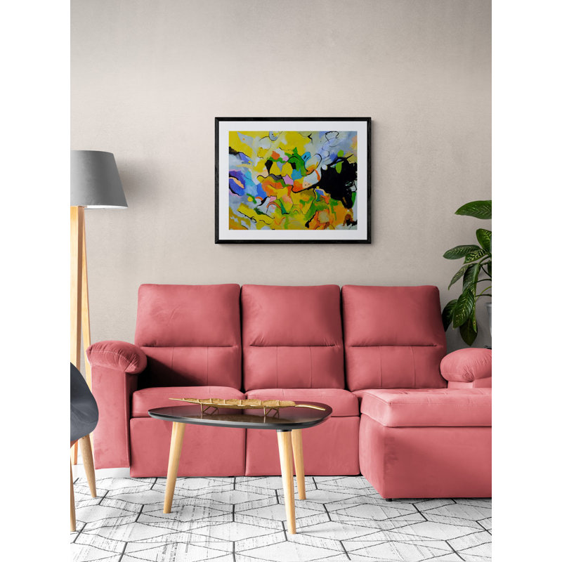 Abstract 8861011 Print by Pol Ledent, Black Framed Paper, 25.25" H x 31.25" W
