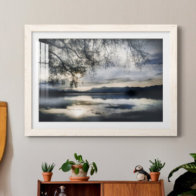 Staffelsee Lake par J Paul - reproduction de photo sur papier encadrée