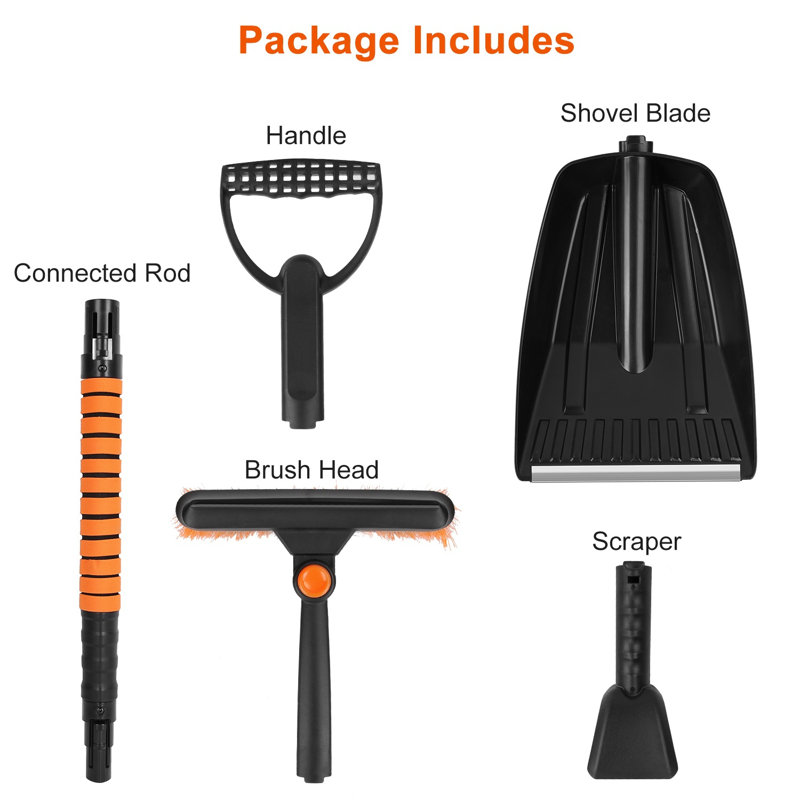 Detachable Snow Remover Kit