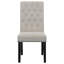 Chaise d'appoint rembourrée (ensemble de 2)-547068582