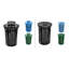 Poubelle en acier inoxydable 38 gallons-88584821-88584825