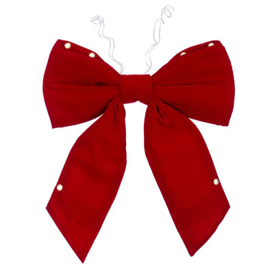 Vickerman Red Velvet Bow UV