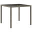 Wicker Outdoor Dining Table , cm W 90cm cm D-129875388-129875387