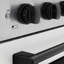 ZLINE Autograph 48 in. 7 Element Paramount Induction Range with White Matte Doors & Black Accents