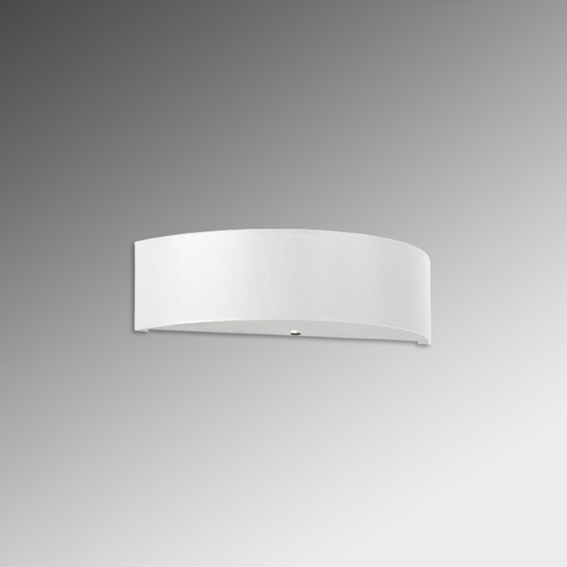 Flush Mounted Sconce, White