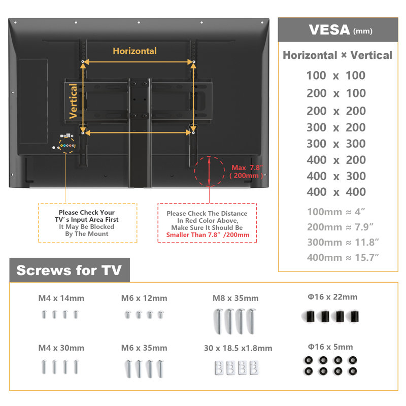 Universal Swivel TV Stand for 32 to 65 inch
