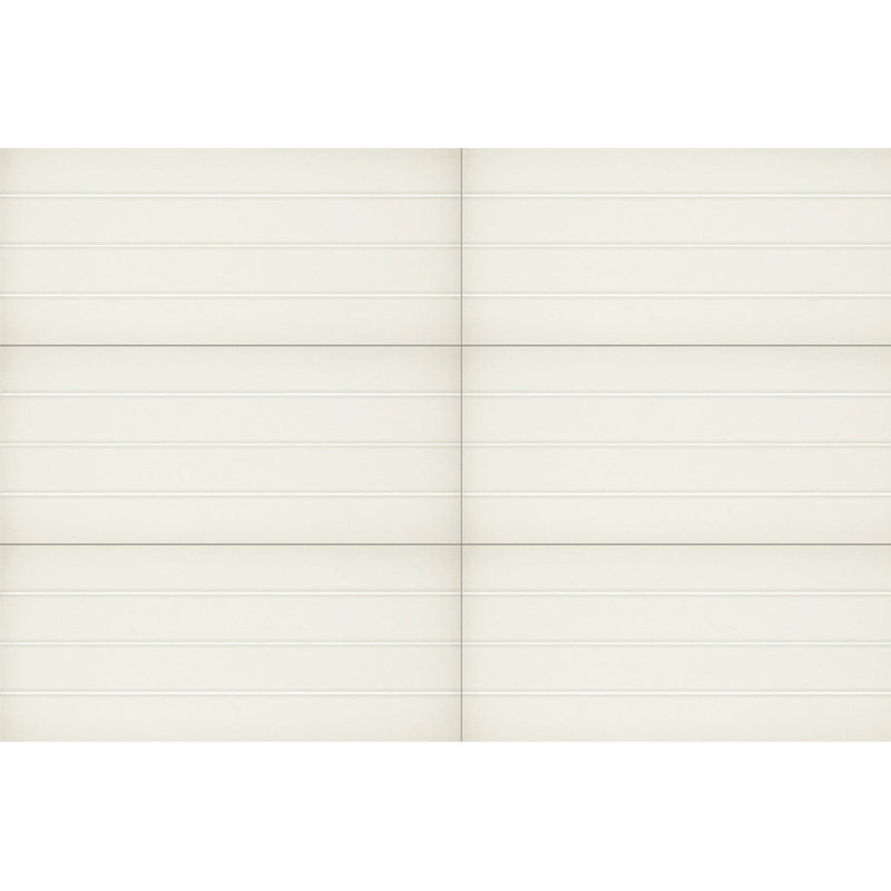 8" x 24" Ceramic Tile, White/Ivory