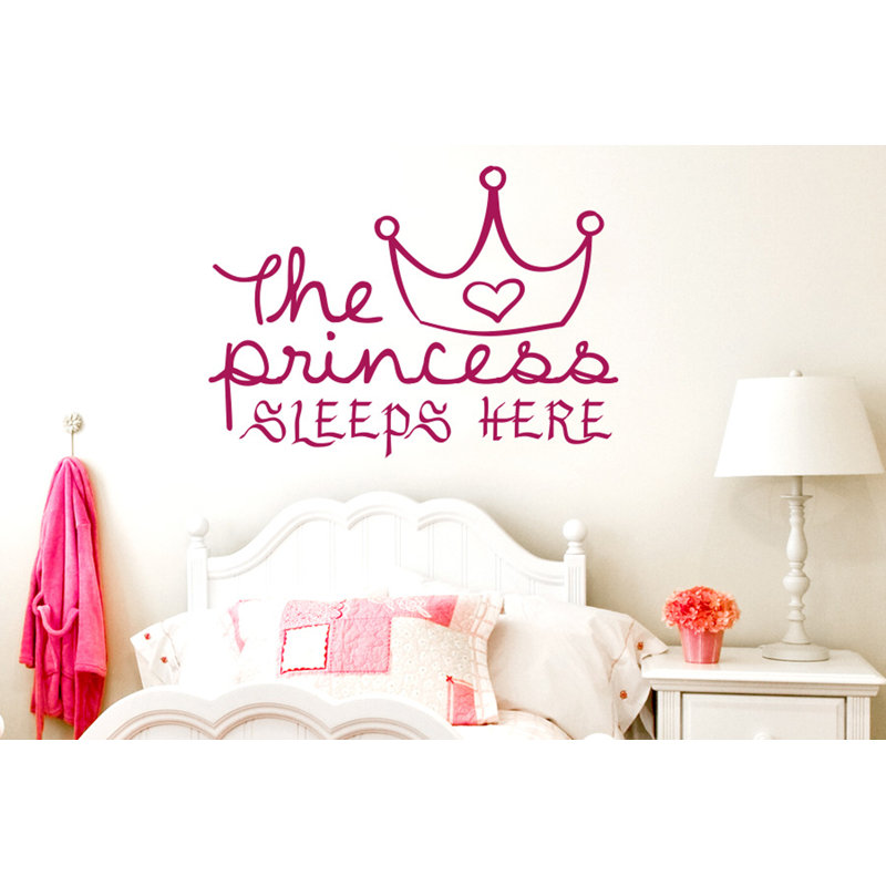Abstract Wall Decal, Medium, Violet