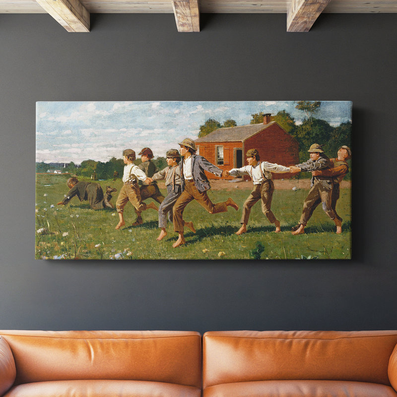 Série paysage - CMXLV III - Toile tendue avec châssis - Prêt à accrocher, H 20 po x l 40 po