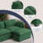  Modular Cloud Sofa, Lantern-wick Corduroy, Modern Living Room Sofa Bed With Freely Combinable Ottoman-677640444-671872876