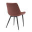 Tan Retro Bucket Style Dining Chair 