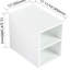Meuble-lavabo moderne 84 po avec lavabo et armoire latérale-893250078