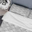 Ensemble de housse de couette gris moderne-109155302
