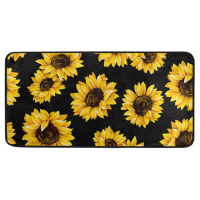 Airen Animal Print Polyester Kitchen Mat