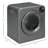 Electric Portable Dryer 1300W 3.22 CuFt Compact Laundry Dryer Gray